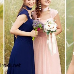 Вечерна  Дълга Пастелно Розова Рокля