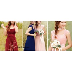 Вечерна  Дълга Пастелно Розова Рокля