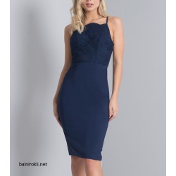 Къса Официална Вечерна  Рокличка за Бал Дантела