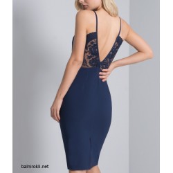 Къса Официална Вечерна  Рокличка за Бал Дантела