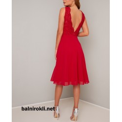 Бална Къса Червена Рокля Бална Къса Червена Рокля