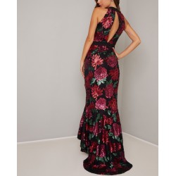 Абитуриентска Бална Рокля Блестящи Декорации