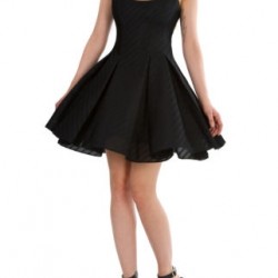 Къса Супер Секси Черна Парти Рокля