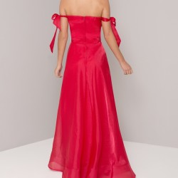 Бална Дълга Червена Официална Рокля Бална Дълга Червена Официална Рокля