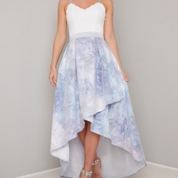 Асиметрична Официална Рокля Бюстие Презрамки