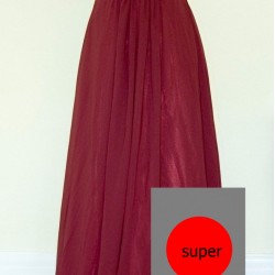 Абитуриентска Елегантна Дълга Тъмночервена Рокля Дантела Абитуриентска Елегантна Дълга Тъмночервена Рокля Дантела