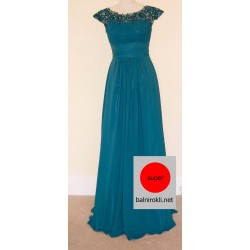 Абитуриентска Елегантна Секси Дълга Морскосиня Рокля Дантела Абитуриентска Елегантна Секси Дълга Морскосиня Рокля Дантела