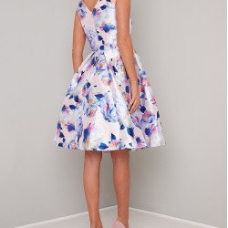 Елегантна Къса Официална Рокля Принт