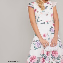 Елегантна Официална Рокля Рози