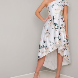 Асиметрична Абитуриентска Официална Рокля Едно Рамо