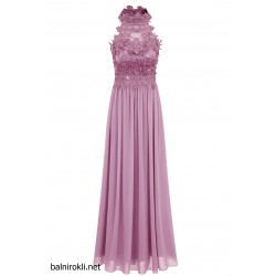 Бална Дълга Вечерна Рокля Розово