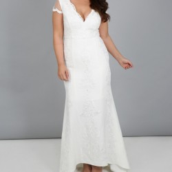 Бяла Бална Дълга Рокля Принцеса Макси Дами