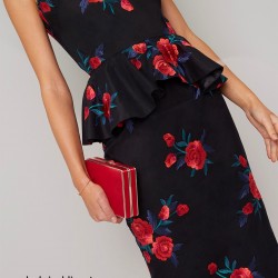 Абитуриентска Малка Черна Къса Вечерна Рокля 