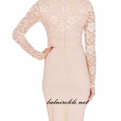 Елегантна Къса Официална Рокля Дантела Шампанско Елегантна Къса Официална Рокля Дантела Шампанско