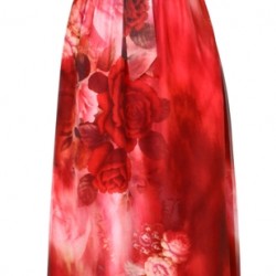 Вечерна  Многоцветна Официална Рокля