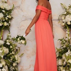 Бална Дълга Рокля Корал Бална Дълга Рокля Корал