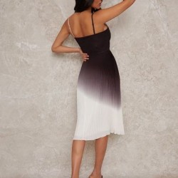 Абитуриентска Къса Рокля Два Цвята